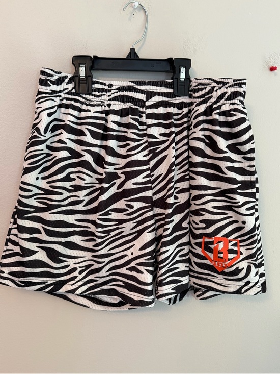 Baseball Lifestyle 101 Other - Baseball Lifestyle 101 Black and White Swirls Shorts